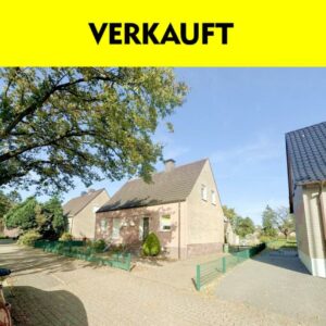 Kleines Haus mit großem Grundstück wartet auf ideenreichen Sanierer.