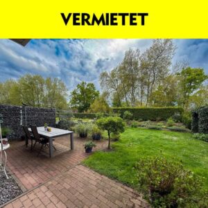 Erdgeschosswohnung mit sonniger Terrasse und Garten zur Alleinnutzung. Ab Sofort!