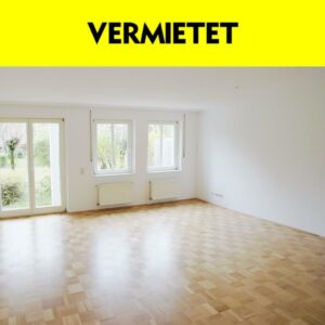 Moderne Parterrewohnung mit Terrasse ...